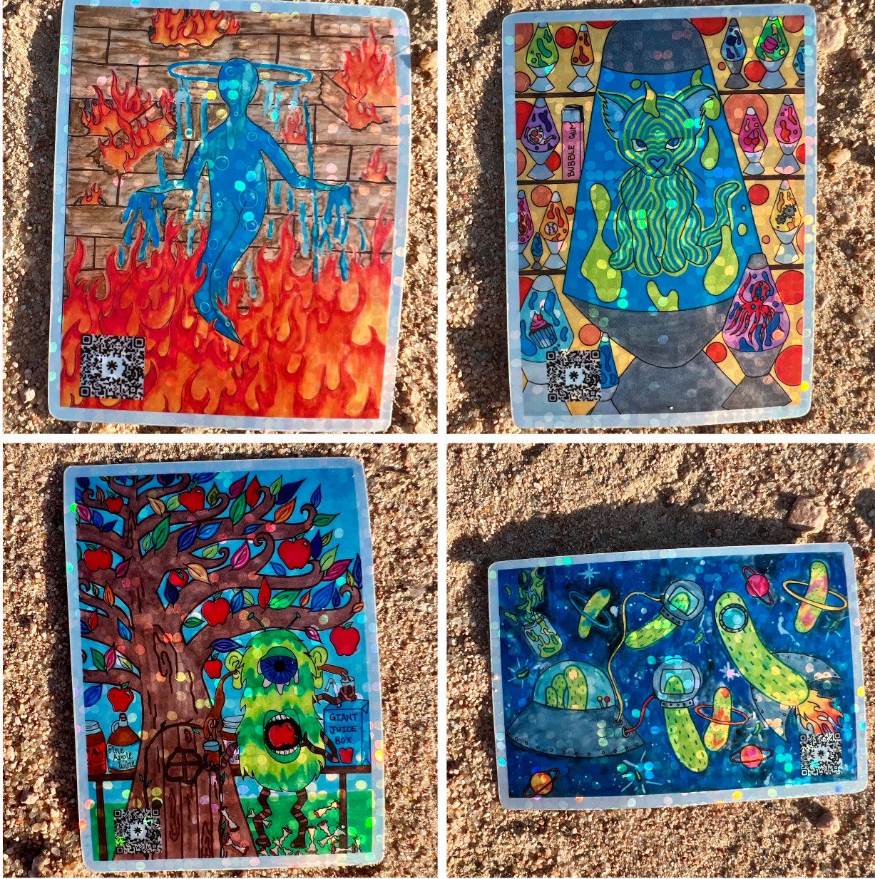 Holographic Sticker Pack