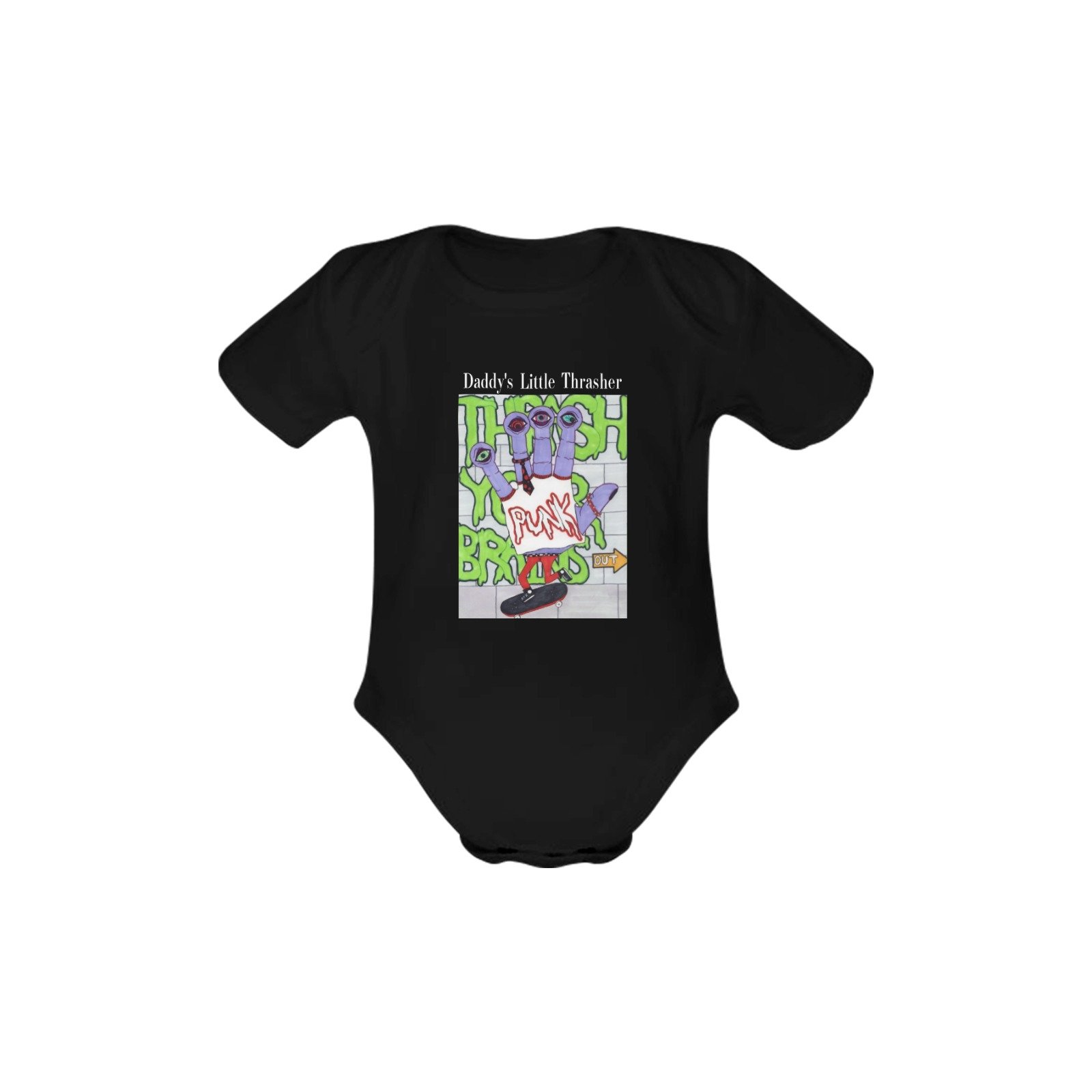 Thrasher shop baby onesie