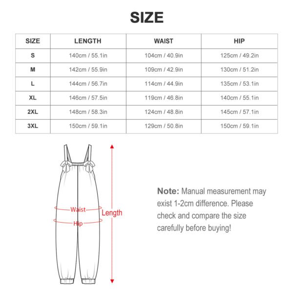 New Blooms Baggy Suspender Jumpsuit - Image 4