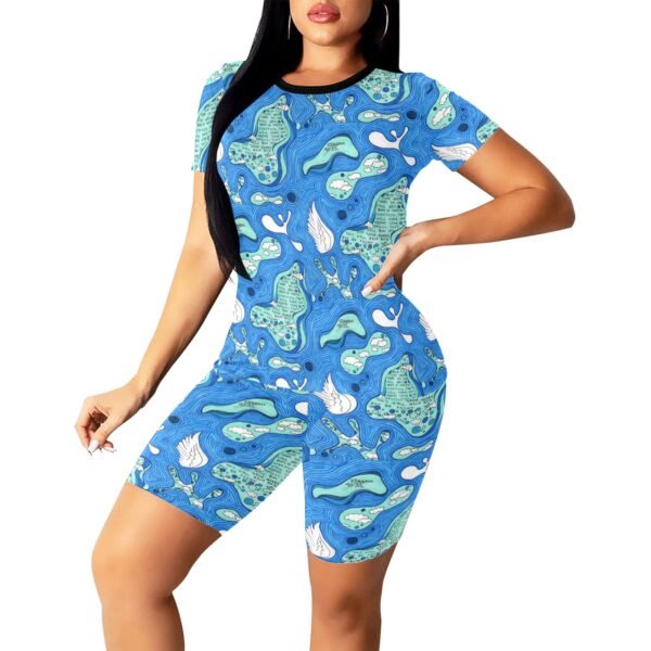 Isaiah 40:31 Women's Active Wear Set(ModelSets 03)
