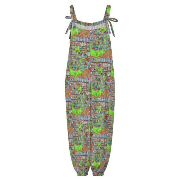 Very Hungry Caterpillar Baggy Suspender Jumpsuit - Image 3