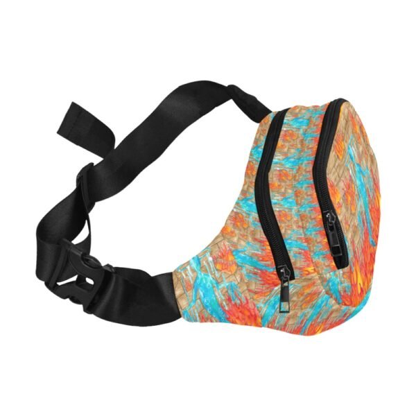 Return With Water Unisex fanny Pack (Model 1677) - Image 3