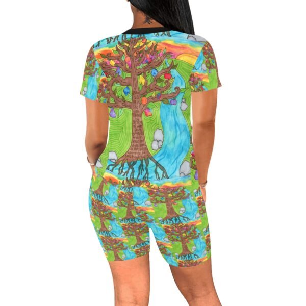 Psalm 1:3 Women's Active Wear Set(ModelSets 03) - Image 2