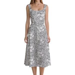 Psalm 145 Waist Sleeveless Dress