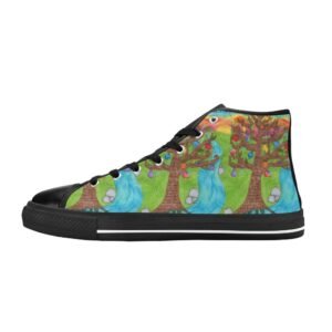 Psalm 1:3 High Top Women's Shoes (Model 017)