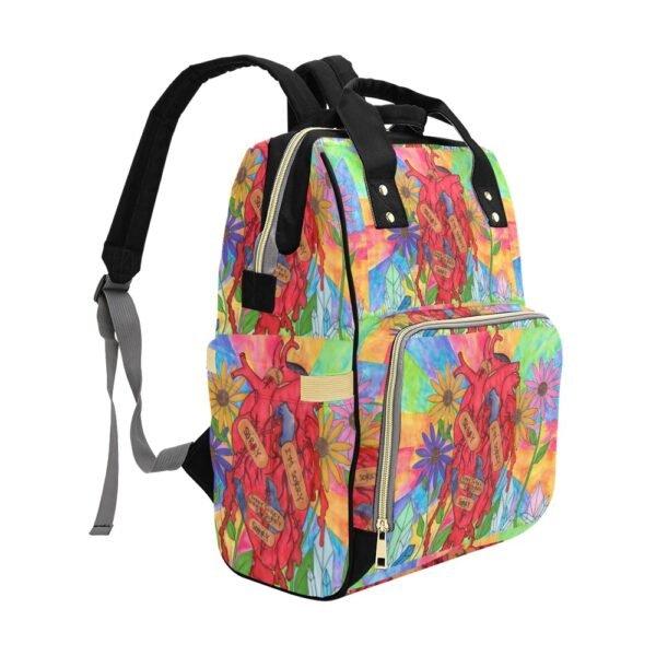 Blooming heart Multi-Function Backpack(Model1688) - Image 3