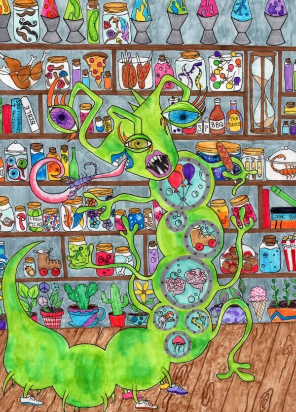 The very Hungry Caterpillar (through the eyes of Imaginables)