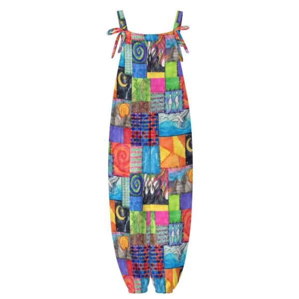 Creation Coat Baggy Suspender Jumpsuit - Image 2