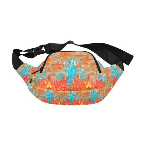 Return With Water Unisex fanny Pack (Model 1677) - Image 4