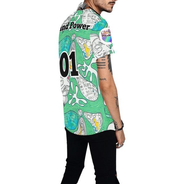 Mind Power All Over Print Baseball Jersey (T50) - Image 3