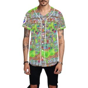 Very Hungry Caterpillar All Over Print Baseball Jersey (T50)