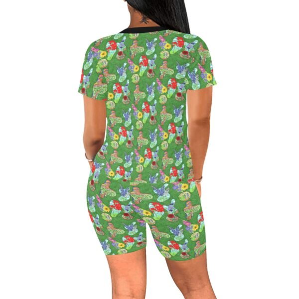 Texas Hill Country Spring Womens Active Wear Set(ModelSets 03) - Image 2