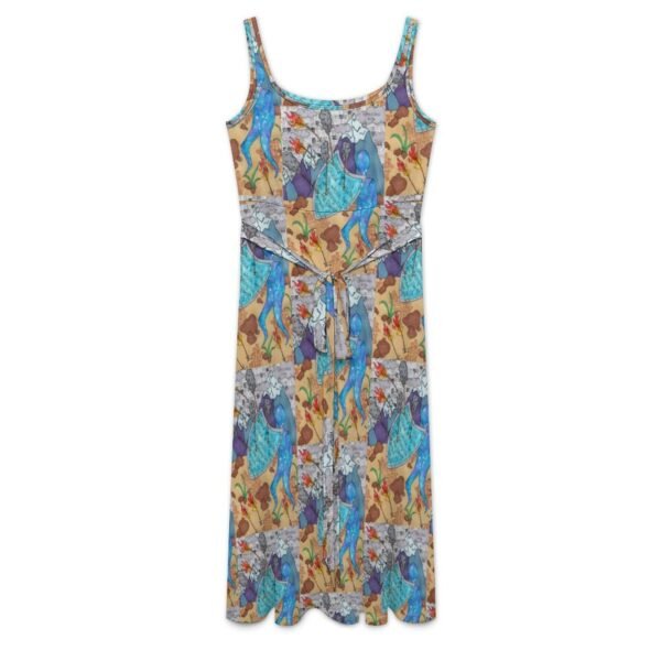 Ephesians 6:16 Tie Waist Sleeveless Dress - Image 2