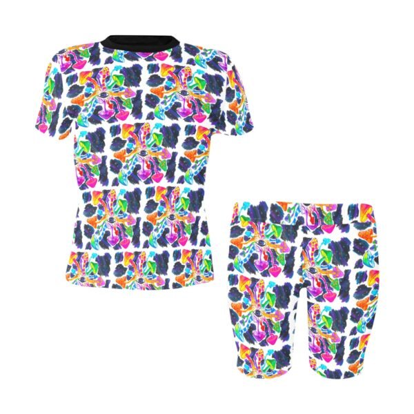 Pysilocybin Circle Women's Active Wear Set(ModelSets 03) - Image 3