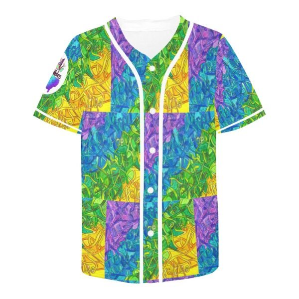 Rebel Code All Over Print Baseball Jersey (T50) - Image 4