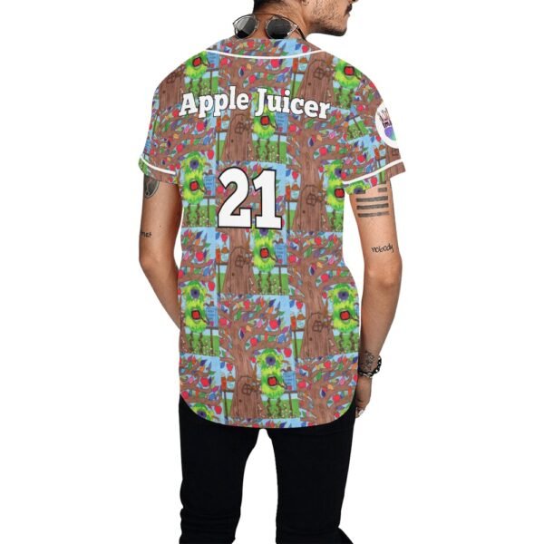 Apple Juicer All Over Print Baseball Jersey (T50) - Image 2