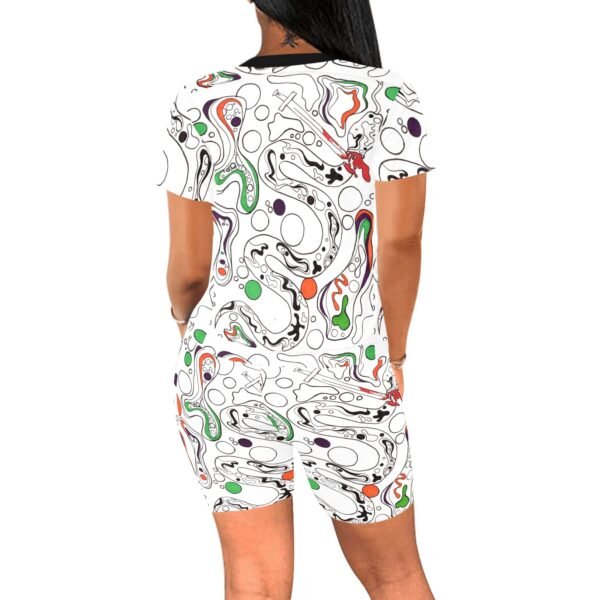 No Snakes In My Garden Women's Active Wear Set(ModelSets 03) - Image 2