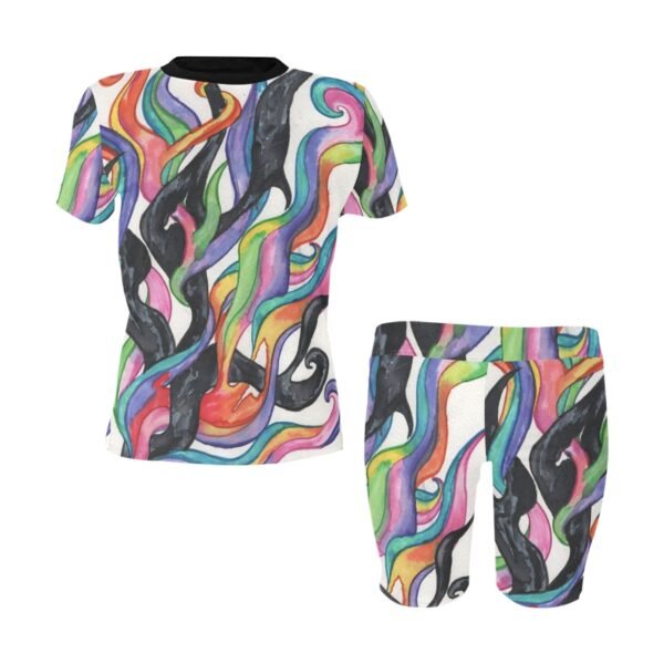 Light Prevails Women's Active Wear Set(ModelSets 03) - Image 3
