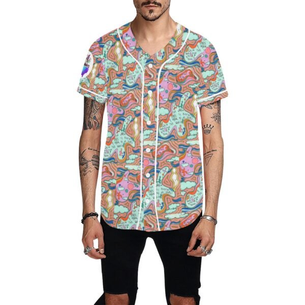 Mark 8:36 All Over Print Baseball Jersey (T50)