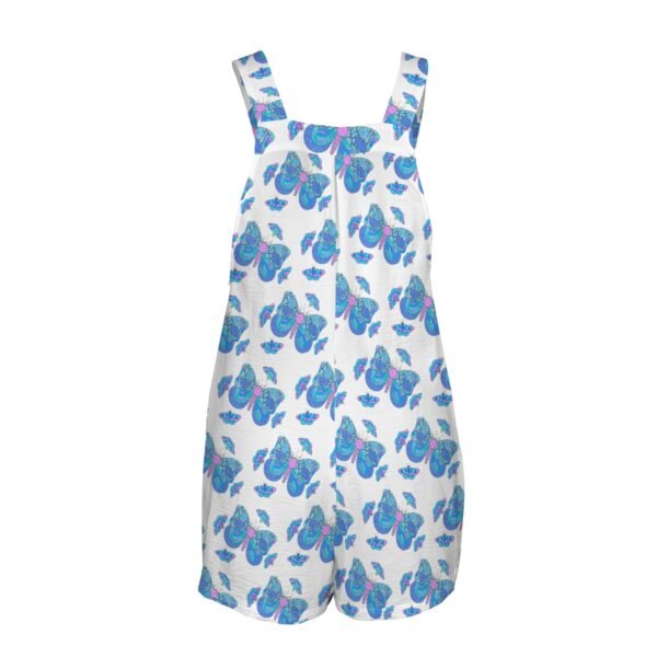 Moth Dance Pocket Bib Short Romper - Image 5