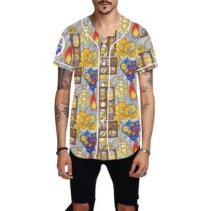 Lemon Gremlin All Over Print Baseball Jersey (T50)