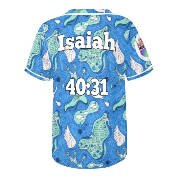 isaiah 40:31 All Over Print Baseball Jersey (T50) - Image 5
