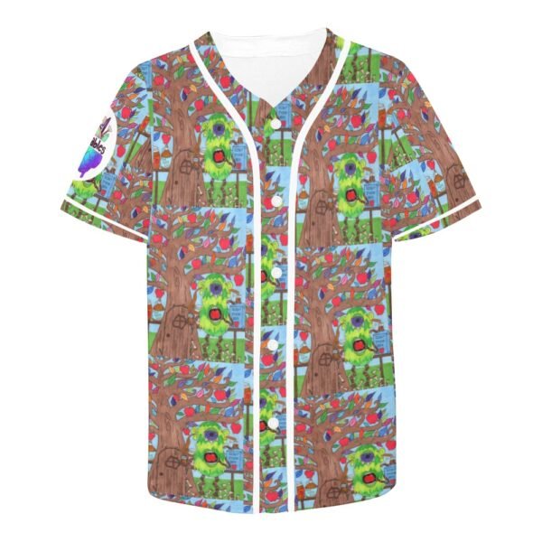 Apple Juicer All Over Print Baseball Jersey (T50) - Image 4