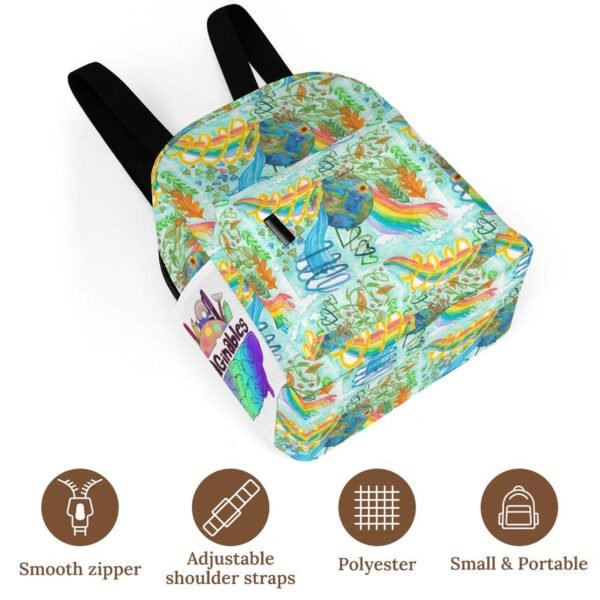 Earth Vibrations Mini Backpack - Image 3