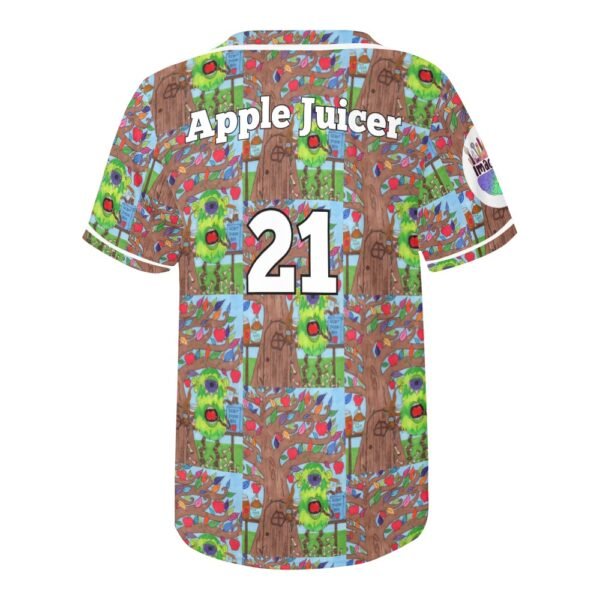 Apple Juicer All Over Print Baseball Jersey (T50) - Image 5