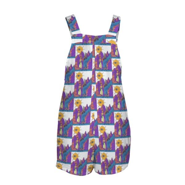 Gypsy Soul Pocket Bib Short Romper - Image 5