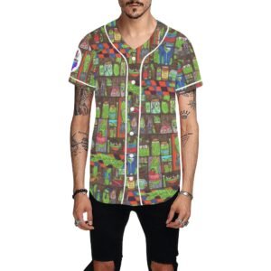 EVERYTHING IS PICKLES All Over Print Baseball Jersey (T50)