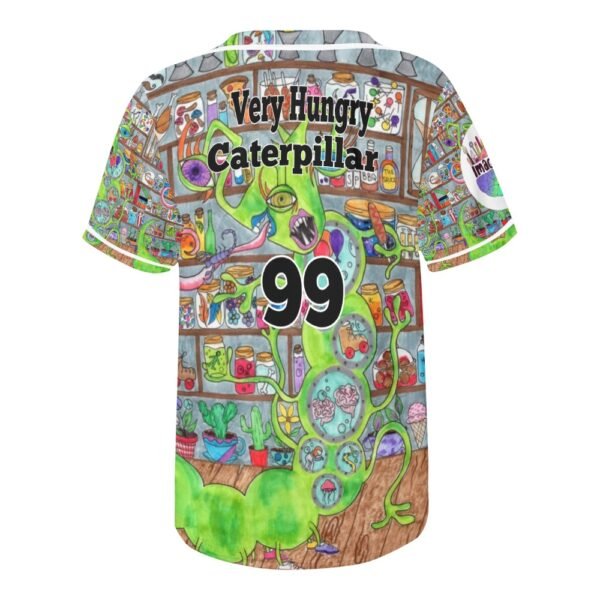 Very Hungry Caterpillar All Over Print Baseball Jersey (T50) - Image 5