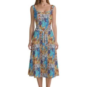 Ephesians 6:16 Tie Waist Sleeveless Dress