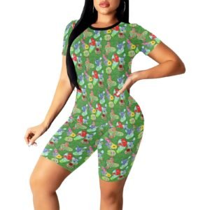 Texas Hill Country Spring Womens Active Wear Set(ModelSets 03)