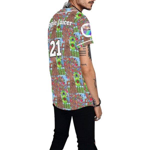 Apple Juicer All Over Print Baseball Jersey (T50) - Image 3