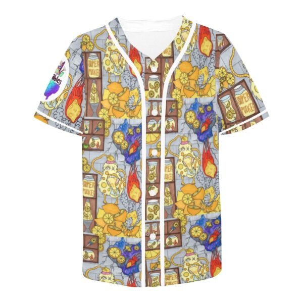 Lemon Gremlin All Over Print Baseball Jersey (T50) - Image 4