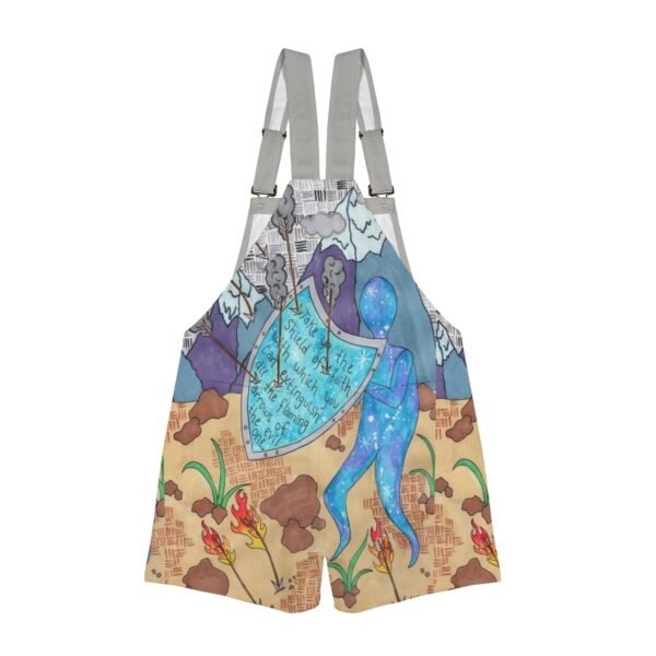 Ephesians 6:16 Unisex Overalls (Model L78) - Image 5
