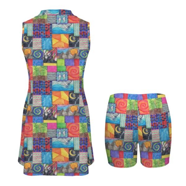 Creation Coat Custom Sleeveless Sport Dress with Pocket - Image 5