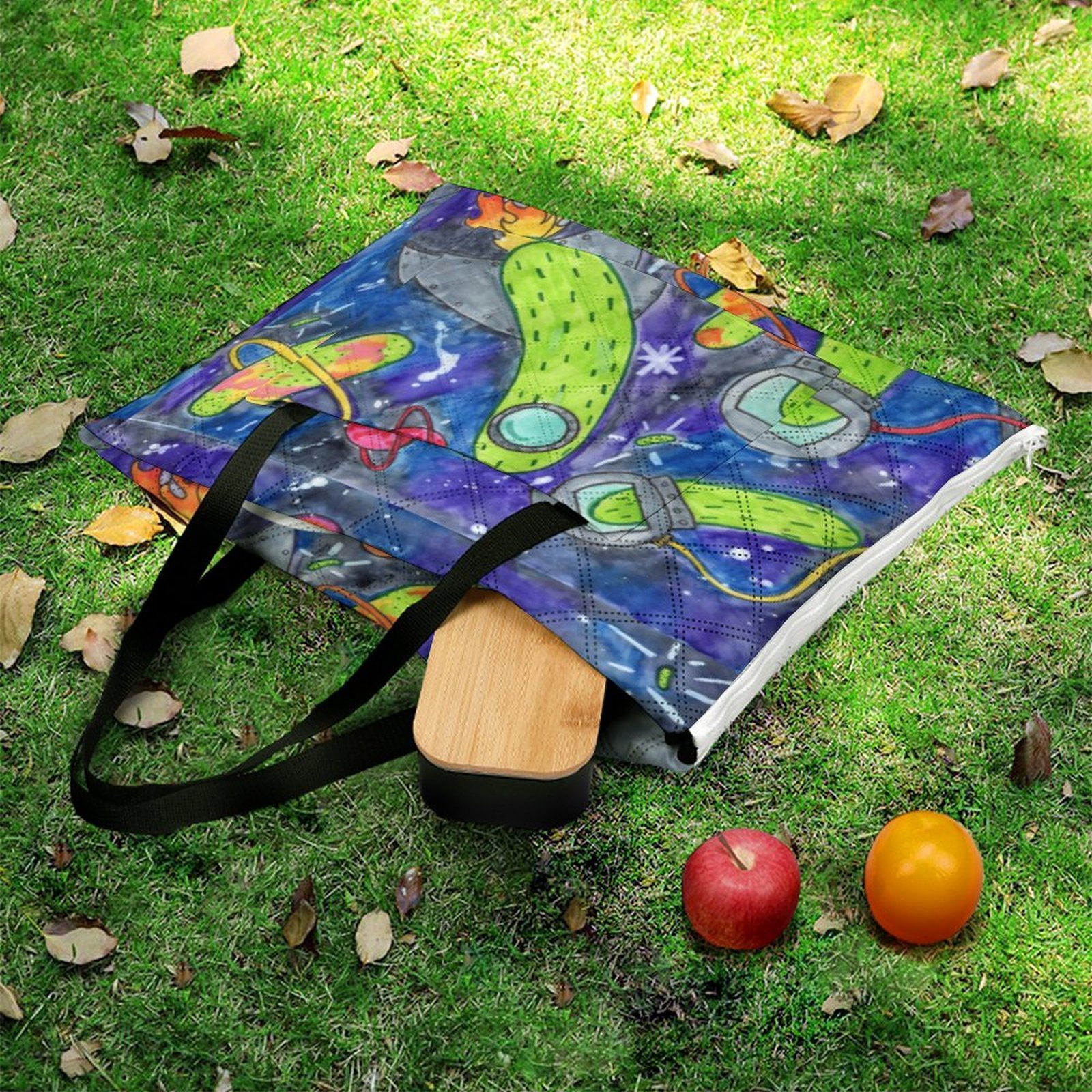 Pickle Galaxie Zipper Picnic Mat - Image 3