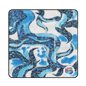 Ocean Breeze Zipper Picnic Mat