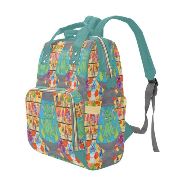 Cat Lava Lamp Multi-Function Backpack(Model1688) - Image 4