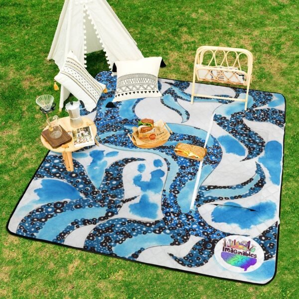 Ocean Breeze Zipper Picnic Mat - Image 4