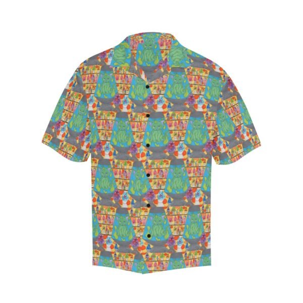 Cat Lava Lamp All Over Print Hawaiian Shirt (Model T58) - Image 3