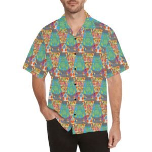 Cat Lava Lamp All Over Print Hawaiian Shirt (Model T58)