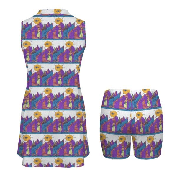 Gypsy Soul Sleeveless Sport Dress with pockets - Image 5