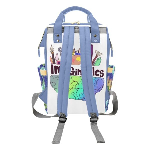 Texas Blue Bonnets Multi-Function Backpack(Model1688) - Image 2