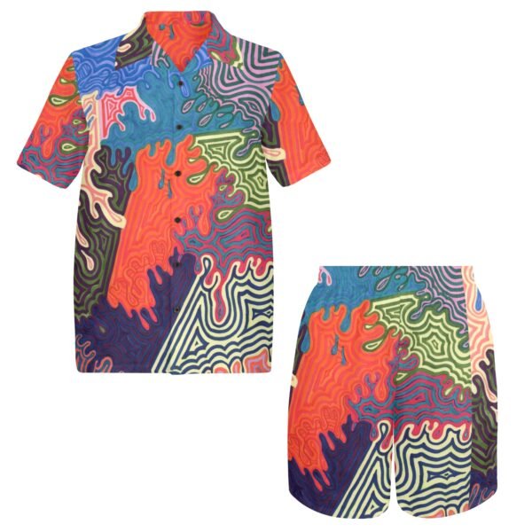 Just start somewhere, stop thinking about it Men's Shirt and Shorts Outfit (Model Sets 26) - Image 4