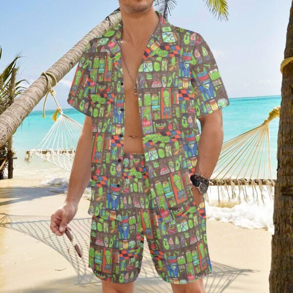 EVERYTHING IS PICKLES! Men's Shirt and Shorts Outfit (Model Sets 26) - Image 2