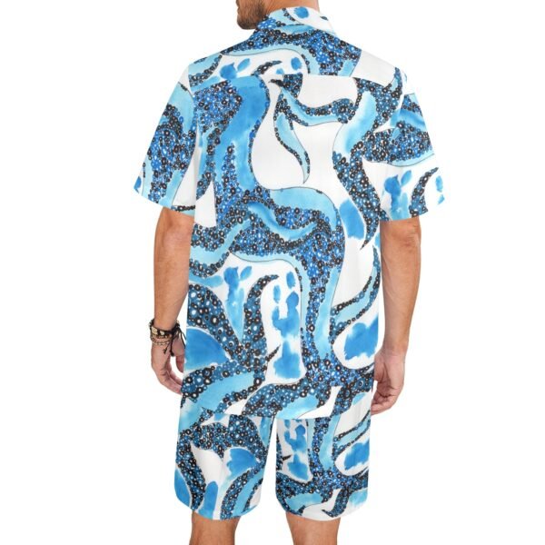 Ocean Breeze Men's Shirt and Shorts Outfit (Model Sets 26) - Image 3