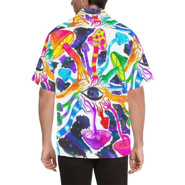 Pysilocybin Circle button up Shirt (Model T58) - Image 2